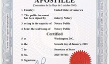 Công ước La Hay Apostille áp dụng từ ngày 11/09/2026